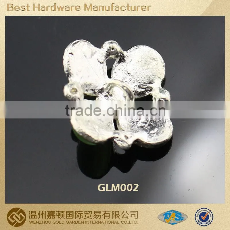 2014 teardrop rhinestone and pearl embelishment button for wedding decoration