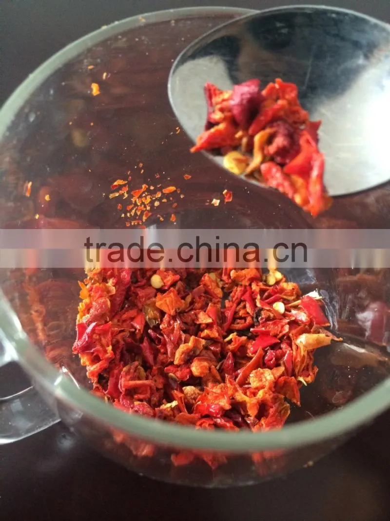Dehydrated Green Bell Pepper 1-3mm,3*3mm,6*6mm,9*9mm