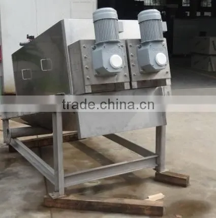 sludge dehydrator for city sweage plant wastewater dewatering