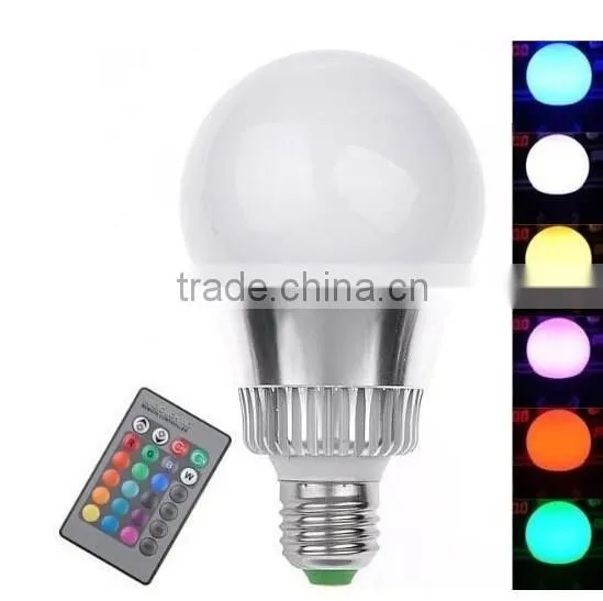 good price energy high lumen color changing e27 led bulb