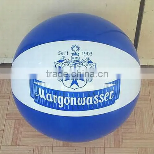 inflatable beach ball smile face