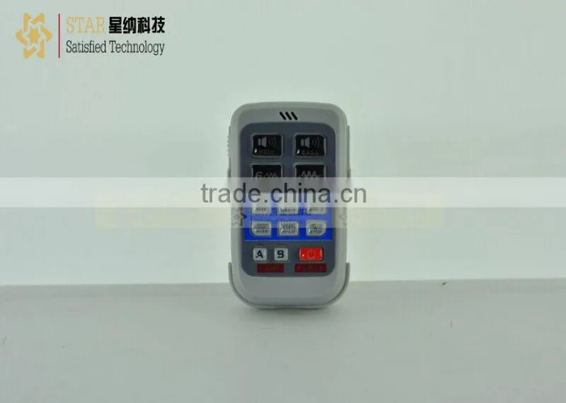 High power silver 12V IP 67 car siren amplifier 200W car alarm