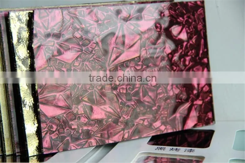 colored decorative glass factory supplier