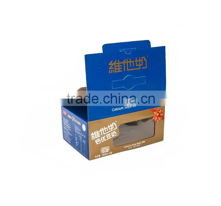 milk beverage paper carton packaging box wholesale