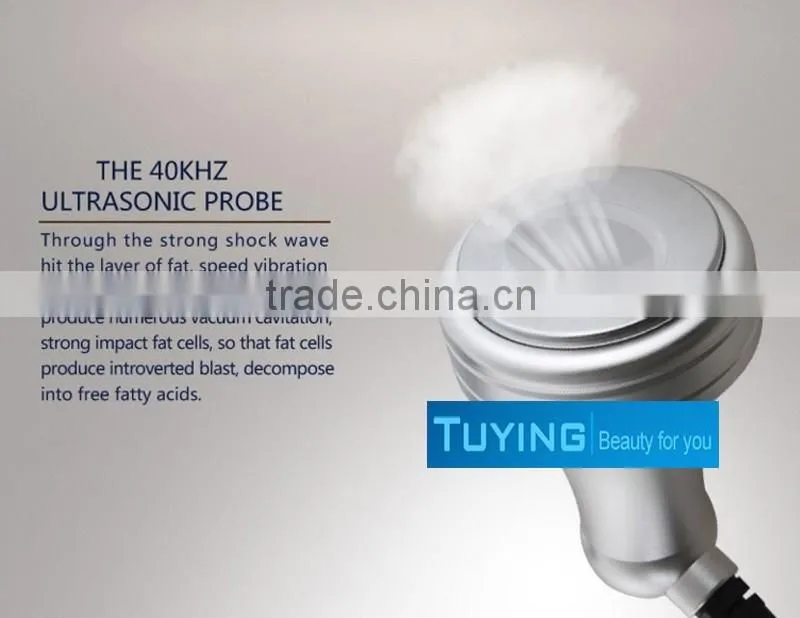 40khz best portable ultrasonic cavitation rf slimming beauty machine