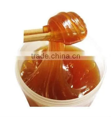 bowl packed high golden maltose syrup