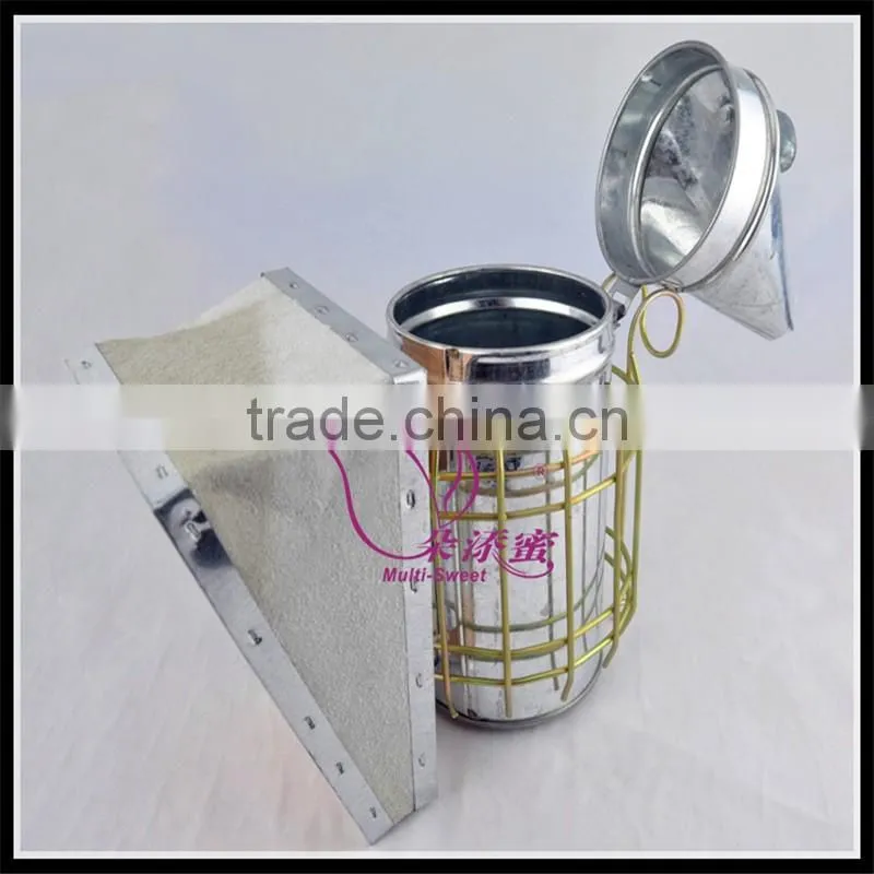 Moldbaby dermis/leatheroid stainless bee smoker beekeeping