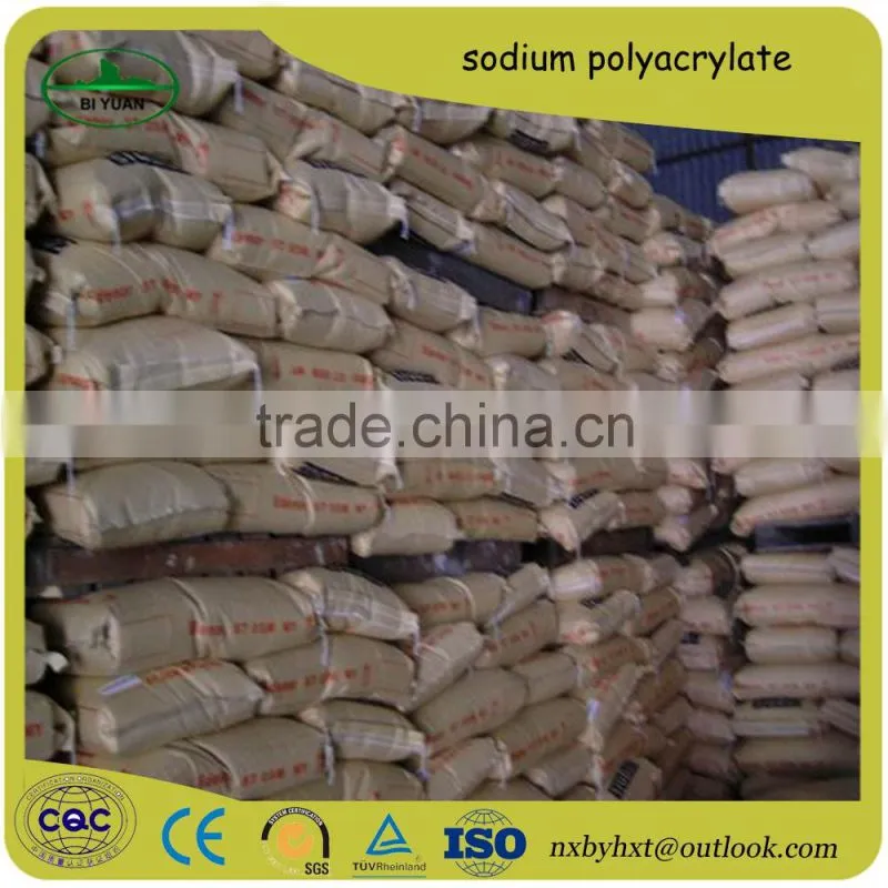 Factory direct sales of good quality Polymer flocculant sodium polyacrylate with nice price used in water purification