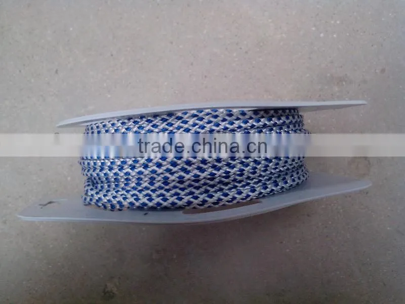 pp braided rope with non-woven core