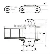 combine harvester part chain S32 TO S88
