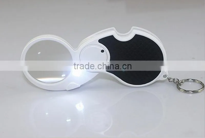 new popular folding magnifier glass, with high quality ,for promotion,custom color,OEM orders are welcome