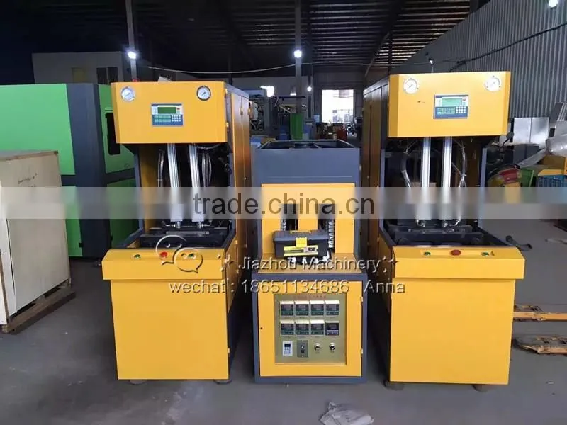 semi automatic pet bottle blowing machine