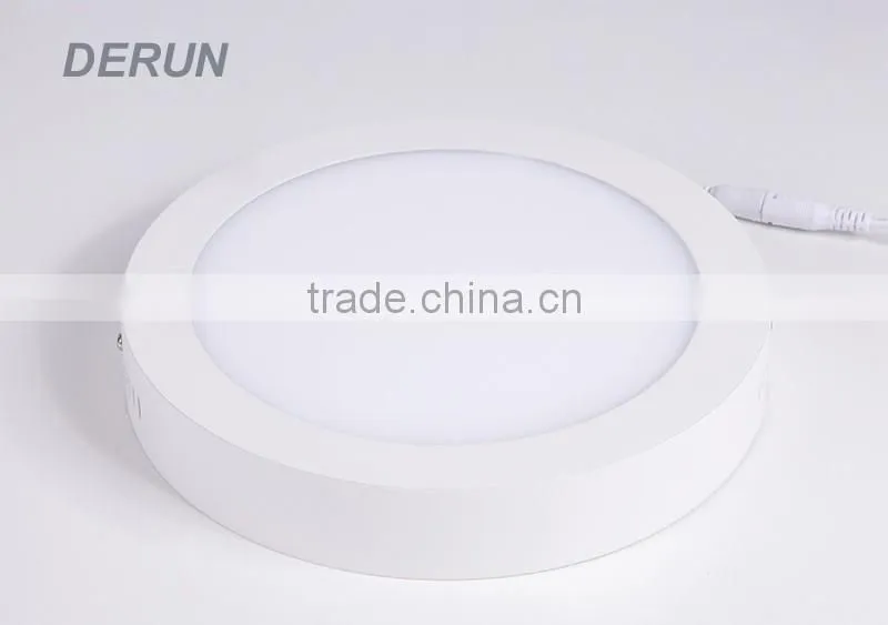 86V 265V Round Surface Mounted LED Panel Light 6W 12W 18W 24W 2700K 4200K 6500K