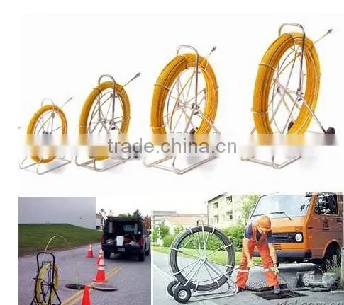 Portable Fiberglass Push Pull,Fiber Snake Duct Rodder,Cable Rods