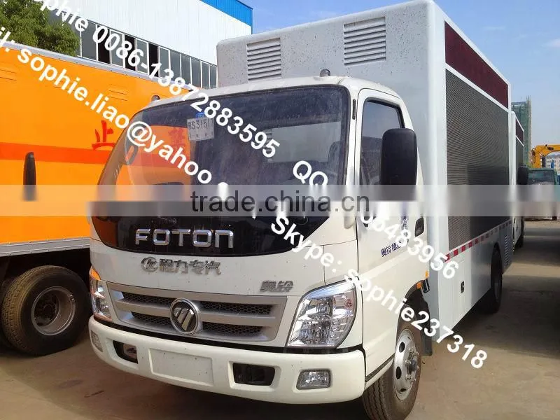 transparent led display truck,mobile display trucks,led mobile truck for sale