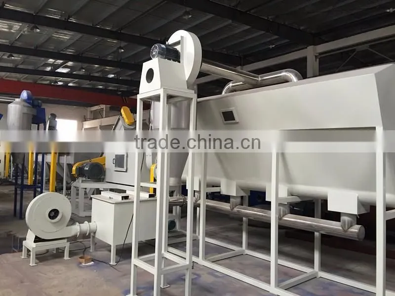 PP PE film washing line / waste plastic washing recycling machine