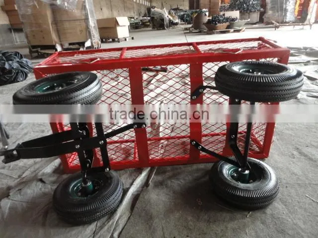 folding beach wagon garden tool cart