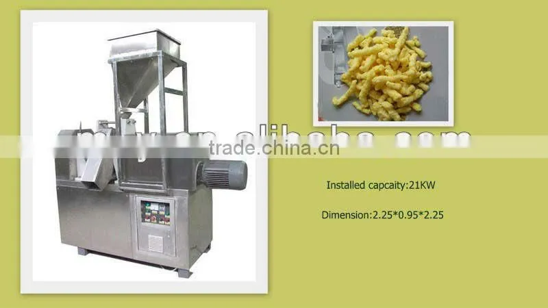 150kg/hr kurkure machine with CE