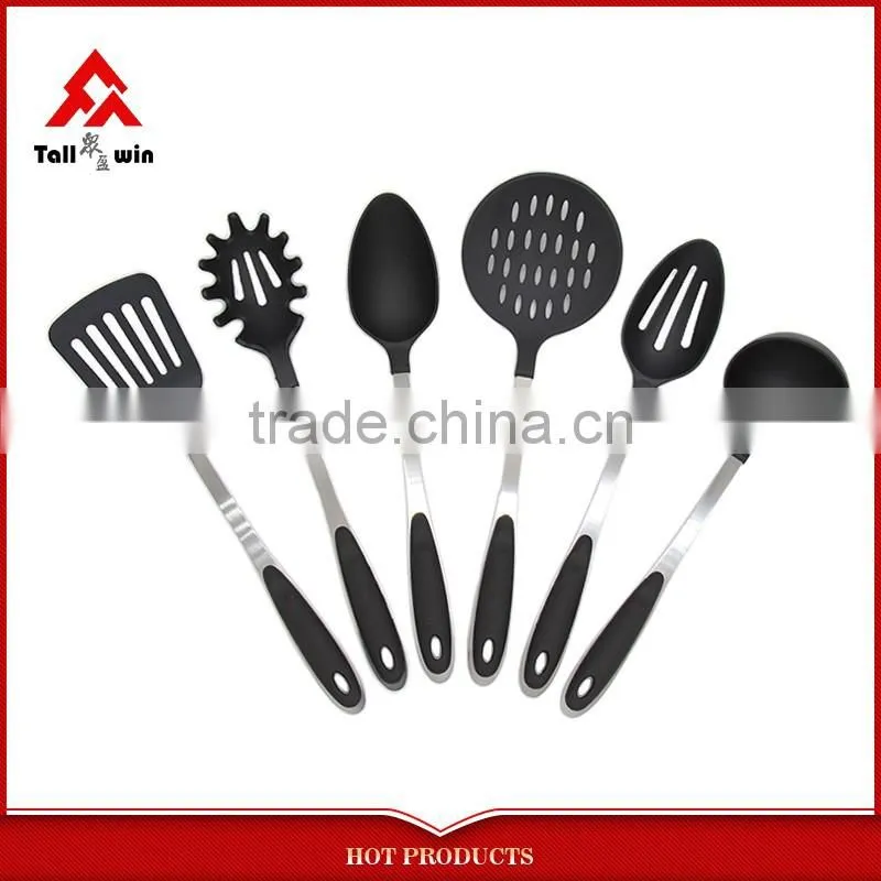 Hot promotion non-stick coating nylon names of kitchen utensils
