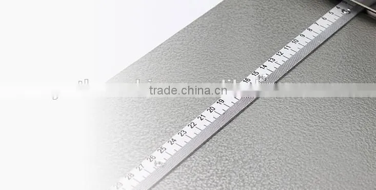 Manual Heavy Duty Table Aluminum/Iron/Copper/Plastic Sheet Cutting Machine
