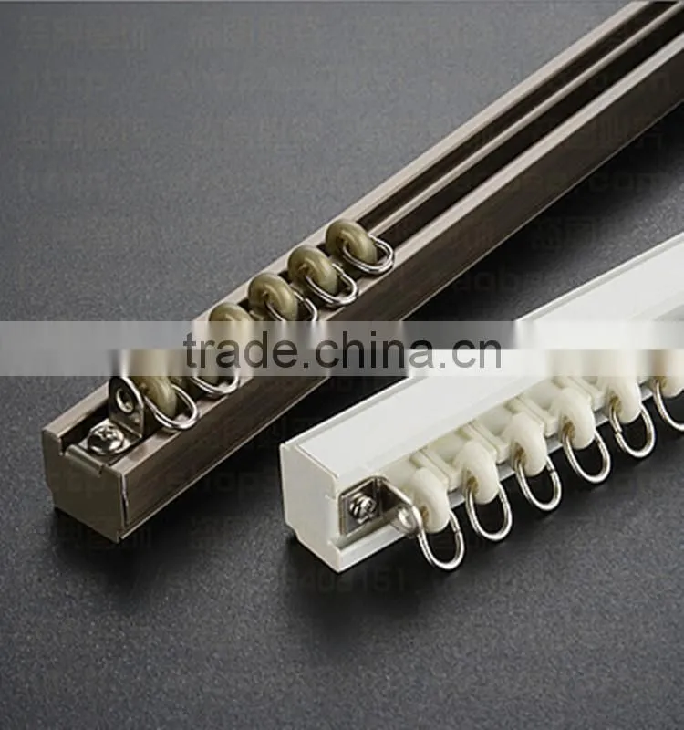 Anodized bending types of aluminum truck curtain rails