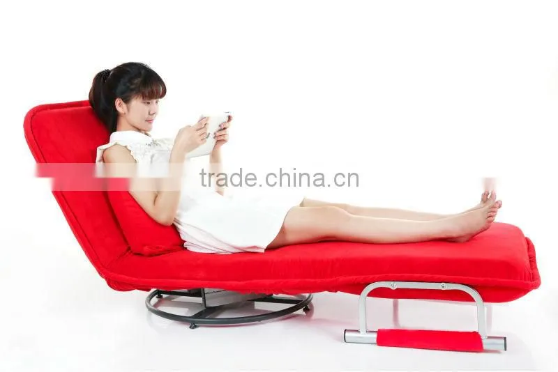 Portable folding floor chair fold down sofa bed