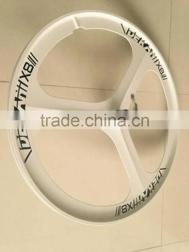 700C lightest strongest magnesium alloy bike wheel can fit electric motor/fixed gear type hub bike wheel