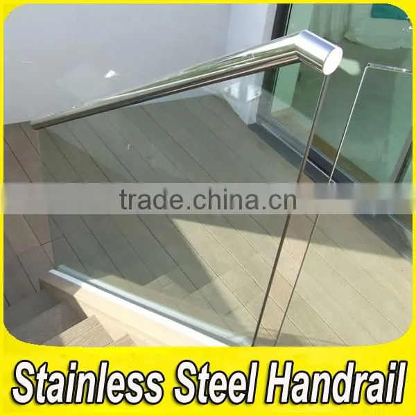 Fabrication Project Stainless Steel Frameless Glass Balcony Deck Railing