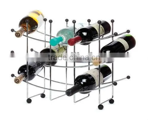 Fusion 15-Bottle Wine Rack