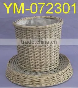 Handmade Balcony Flower Baskets