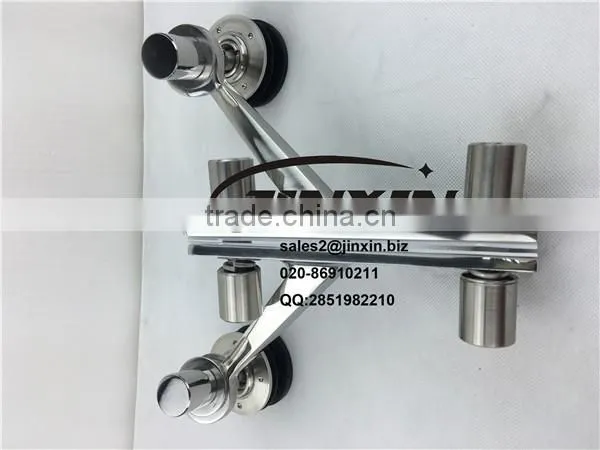 Stainless steel 90 degress K way curtain wall spider with connector(Yk-8009)