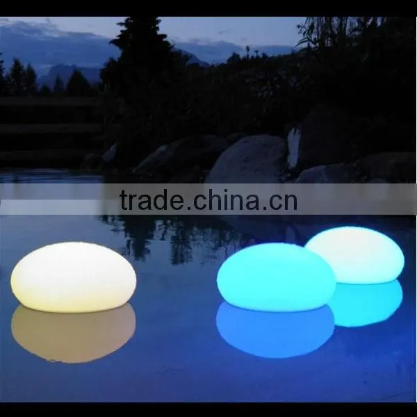 circular color changing outdoor garden floor led ball lights