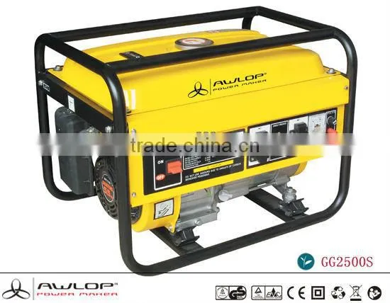 2000W Portable Electrical Digital Generator Gasoline Generator
