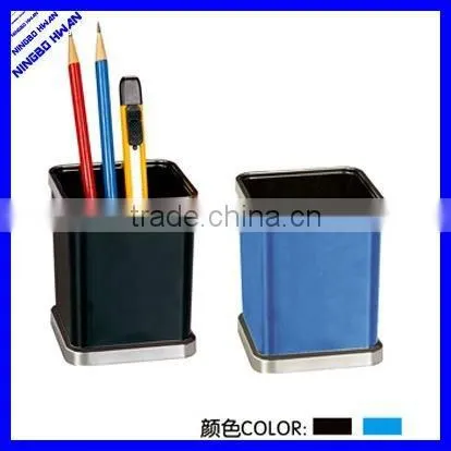 High quality 4 layers multifunction plastic round pen holder