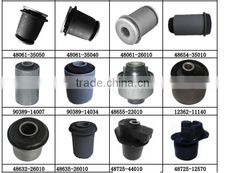 Toyota rubber parts
