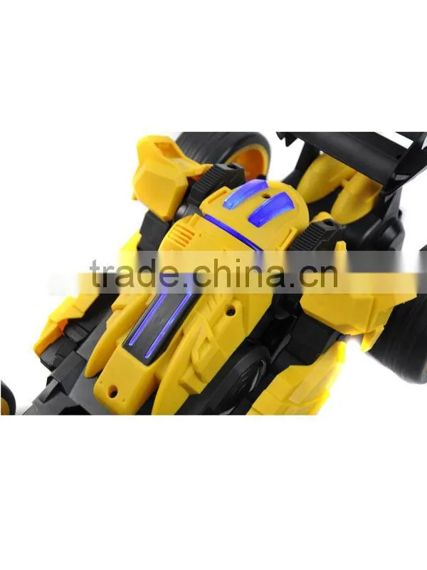 Hot product 4 Function RC Robot Car, changing rc robot toy car