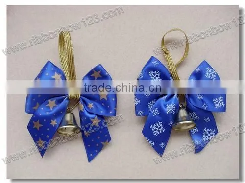 Eco gift package custom ribbon on box