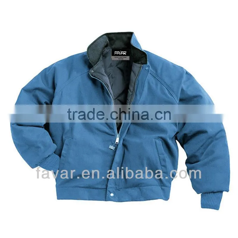 canvas duck shell quilted to flame retardant twill lining workwear jacket