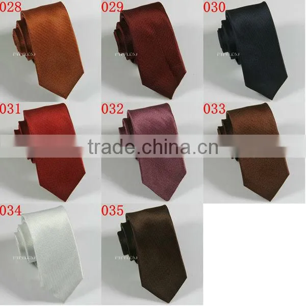 HD-T18 2014 Men's new fashion polyester striped tie,custom checked neck tie