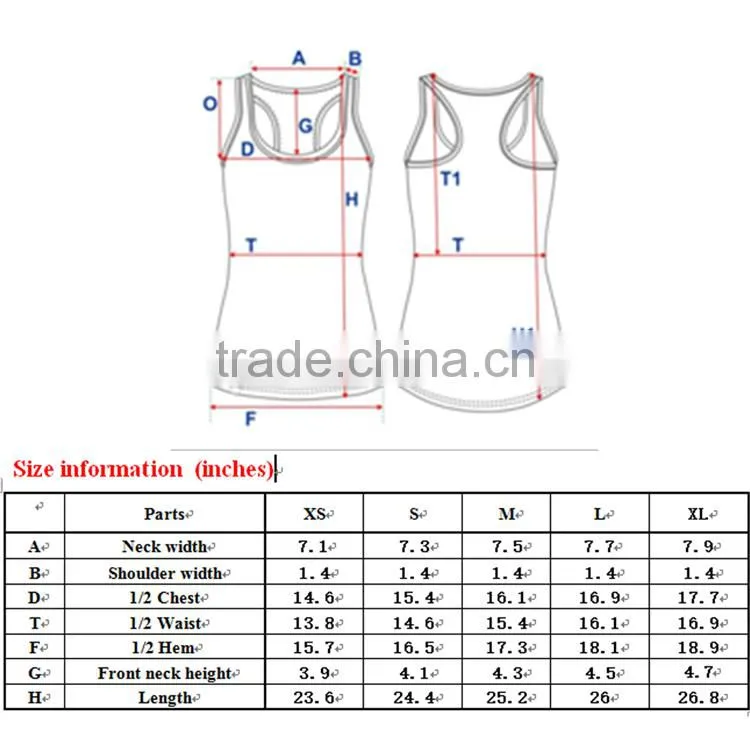 Best ladies athletic custom workout vest women dri fit sport tank top