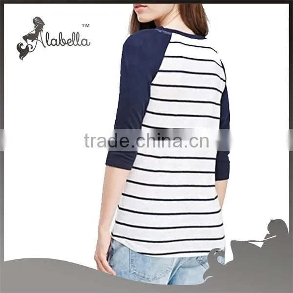 Tshirts with logo baseball tee in tshirts factory