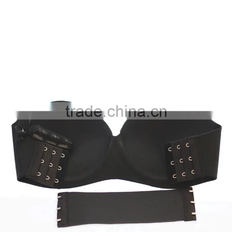 hot sexy invisible strapless silicone skin seamless bra webbing