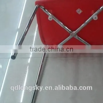 LS-4007 Wholesale new designed competitive price plastic hollow leisure chair Stackable PP Plastic Chair Dining Chair