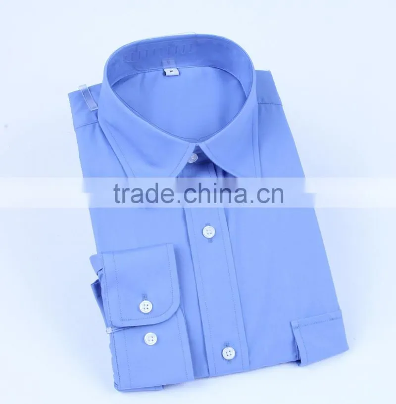 plain blue customs uniform shirts