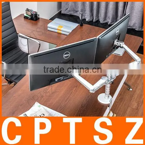 AO-4S New Arrival Dual 27" LCD Monitor Desk mount