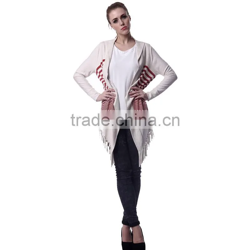 Factory Supplier women long cardigan knit sweaters
