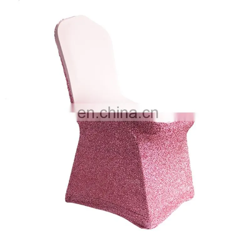 Wholesale Wedding Party Polyester Universal Chair Cover White