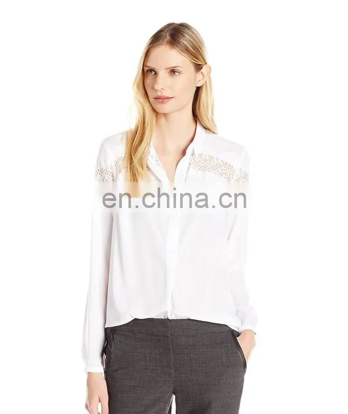 High Quality Custom O Neck Dry Fit Ladies Long Sleeve Shirt