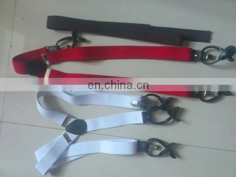 Good quality custom girl's suspenders women suspenders leather suspenders