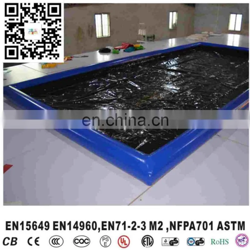 Inflatable car garage inflatable washing lift car mat for car